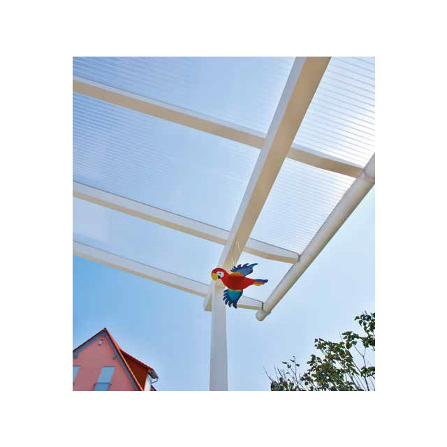 Hohlkammerplatte Komplett-Set  5x4m klar