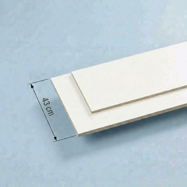 6mm HPL-Schichtstoffplatten Streifen 3050 x 430mm weiß