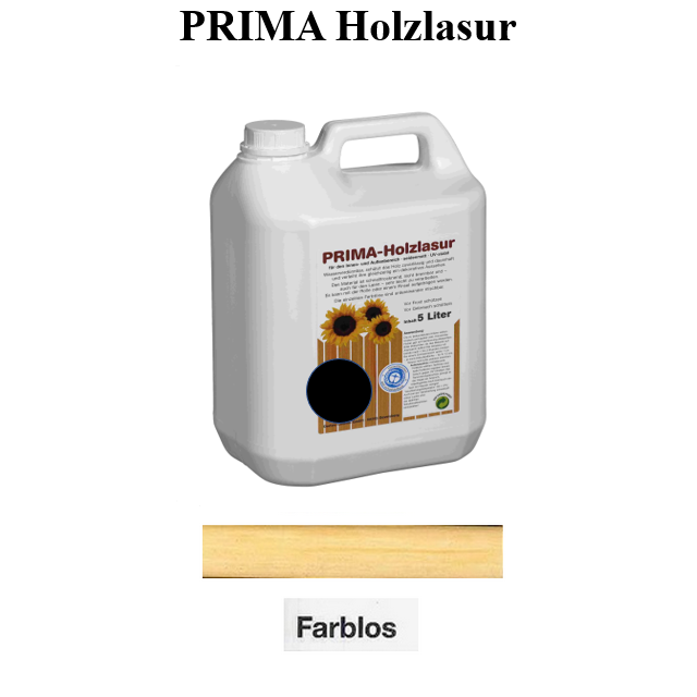 PRIMA Holzlasur *Farblos* ~ 5 Liter Kanister