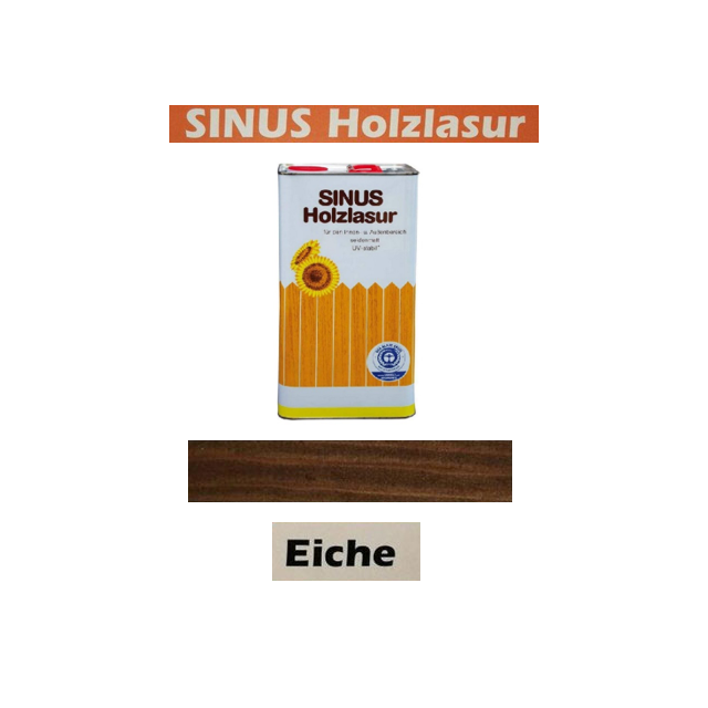 Sinus Holzlasur *Eiche* ~ 5 Liter Blechkanister