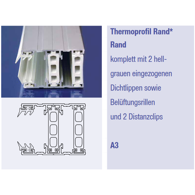 Thermoprofil Rand // ST 25mm