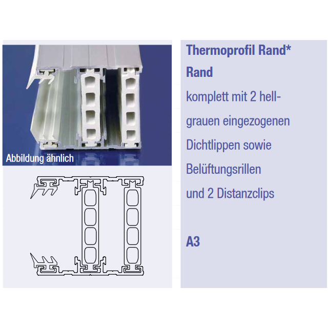 Thermoprofil Rand // ST 32mm