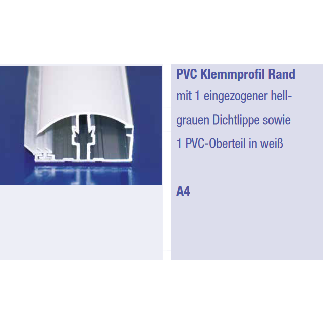 PVC Klemmprofil Rand // ST 10mm + 16mm