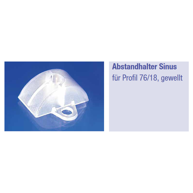 Abstandshalter Sinus **100 Stück**