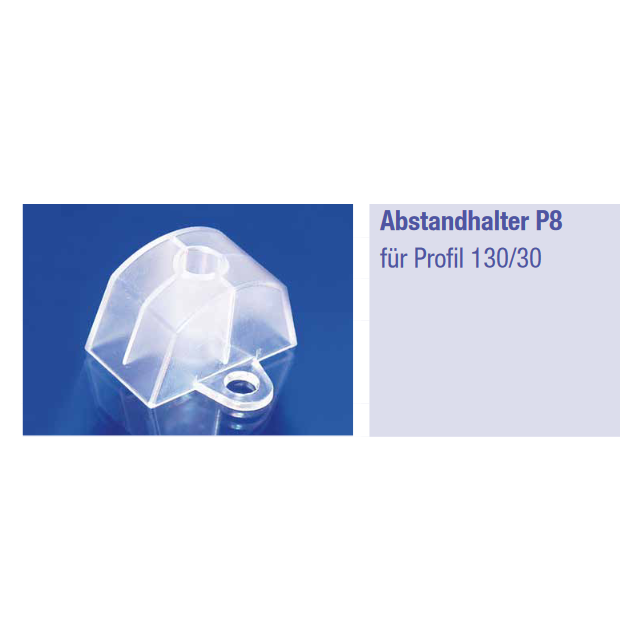 Abstandshalter P8 **50 Stück**