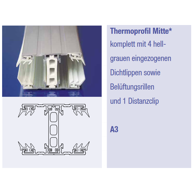 Thermoprofil Mitte // ST 25mm