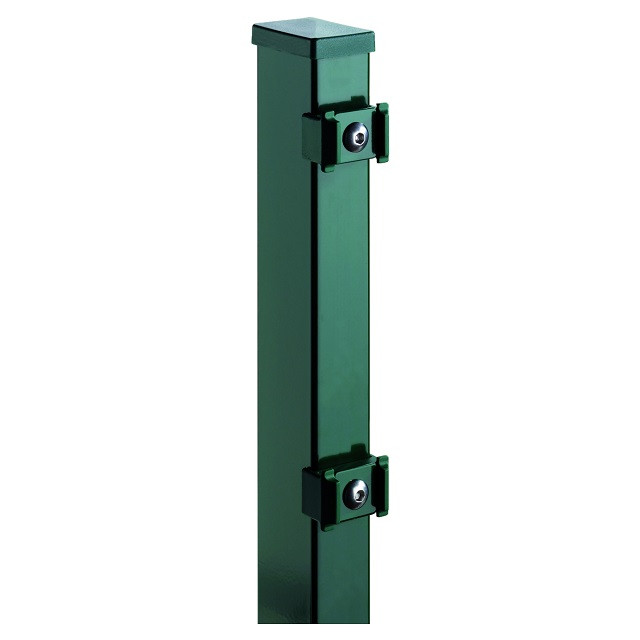 Basispfosten mit Klemmhalter 60x40x2800mm für 223er Zaunhöhe